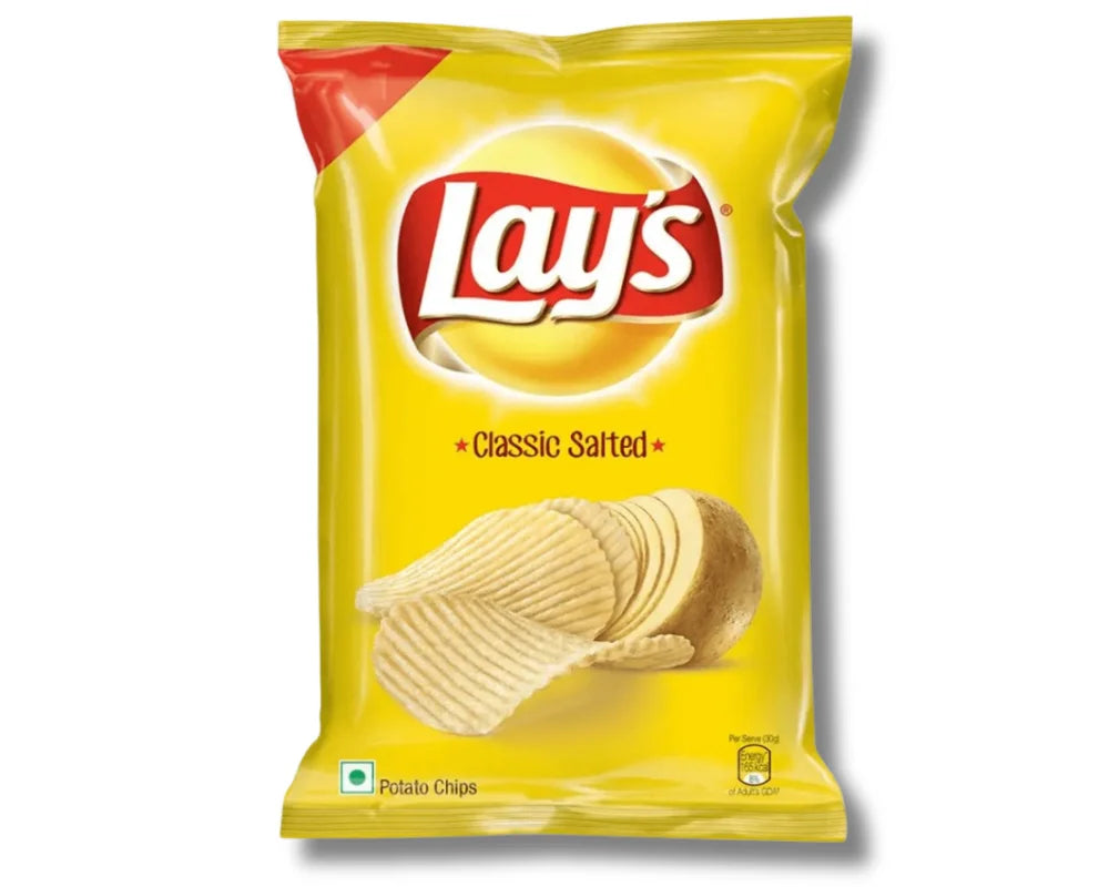 Lays Classic Salted Chips 22(±)1gm