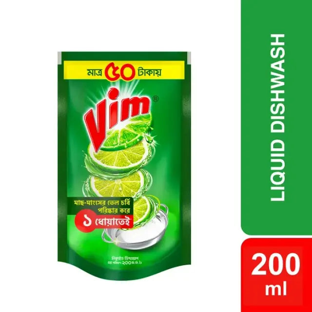Vim Dishwash Liquid- 200ml