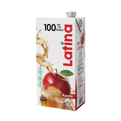 Latina 100 % Juice (Apple) 1 ltr