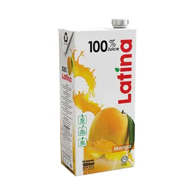 Latina 100 % Juice (Mango) 1 ltr