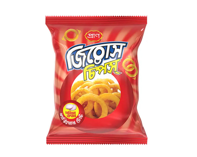PRAN Zeros Chips Onion 14(±)1gm