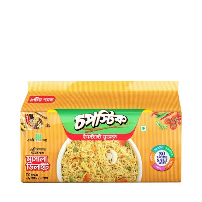 Chopstick Instant Noodles Masala Delight 496 gm 8 pack